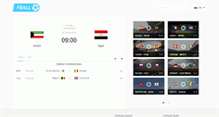 Desktop Screenshot of fball.net